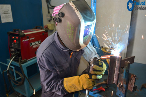 لوله کشی گاز صنعتی