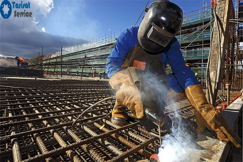 لوله کشی گاز صنعتی